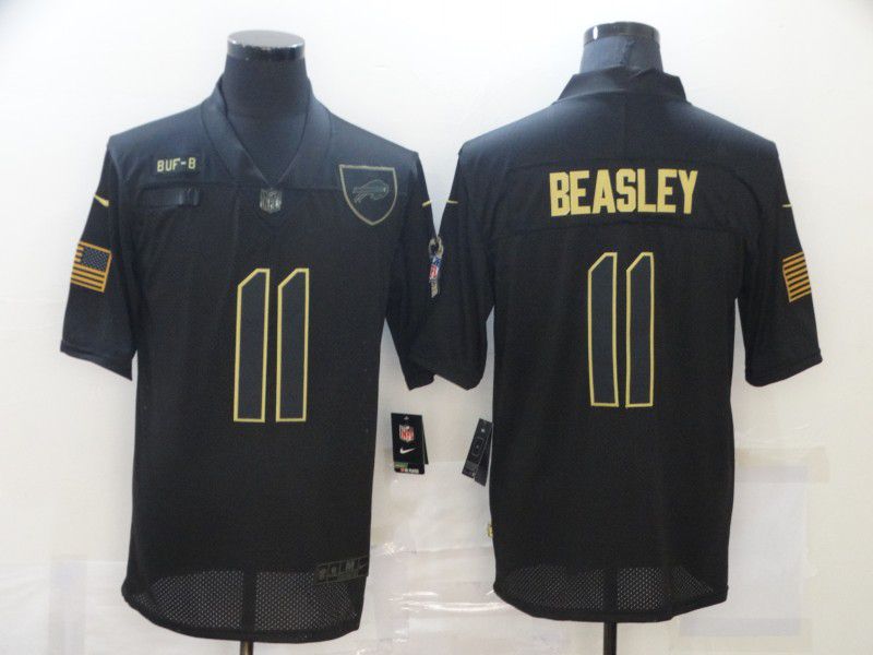 Men Buffalo Bills 11 Beasley Black Nike Limited Vapor Untouchable NFL Jerseys